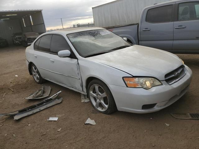 4S3BL616677214854 - 2007 SUBARU LEGACY 2.5I WHITE photo 4