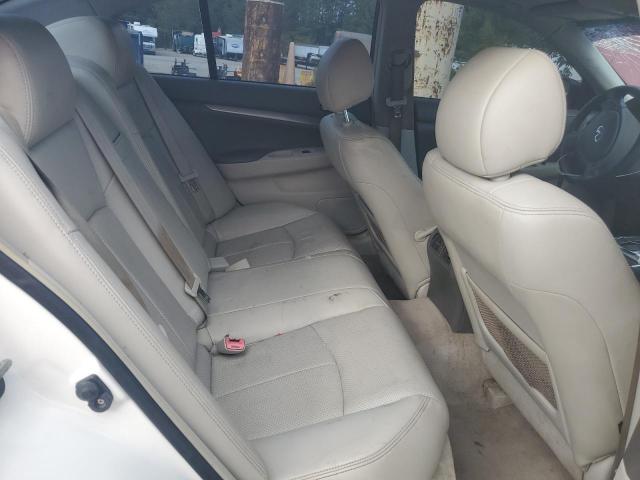 JN1CV6AP8BM301658 - 2011 INFINITI G37 BASE WHITE photo 10
