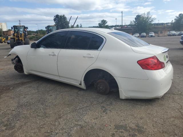 JN1CV6AP8BM301658 - 2011 INFINITI G37 BASE WHITE photo 2