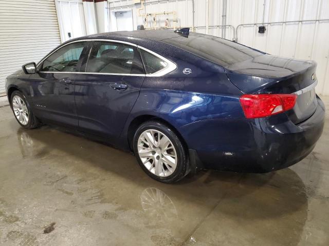 2G11Z5SA6J9105820 - 2018 CHEVROLET IMPALA LS BLUE photo 2