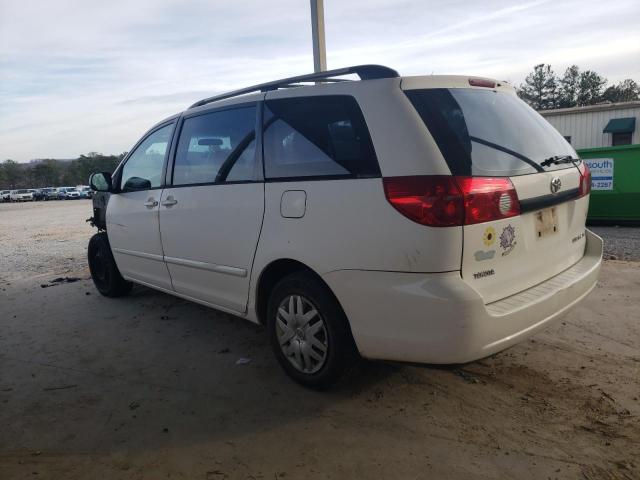 5TDZA23C76S400133 - 2006 TOYOTA SIENNA CE WHITE photo 2