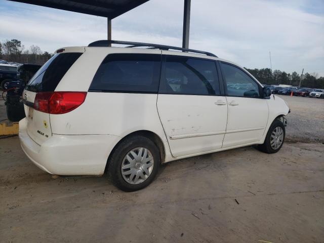 5TDZA23C76S400133 - 2006 TOYOTA SIENNA CE WHITE photo 3