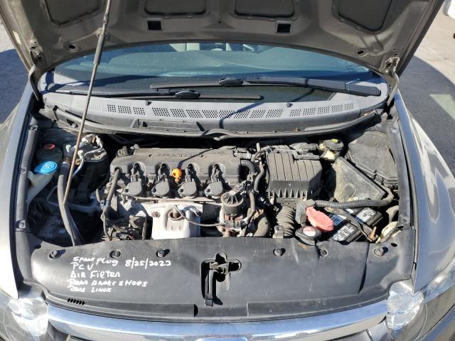 1HGFA16536L098675 - 2006 HONDA CIVIC LX ნაცრისფერი ფოტო 11