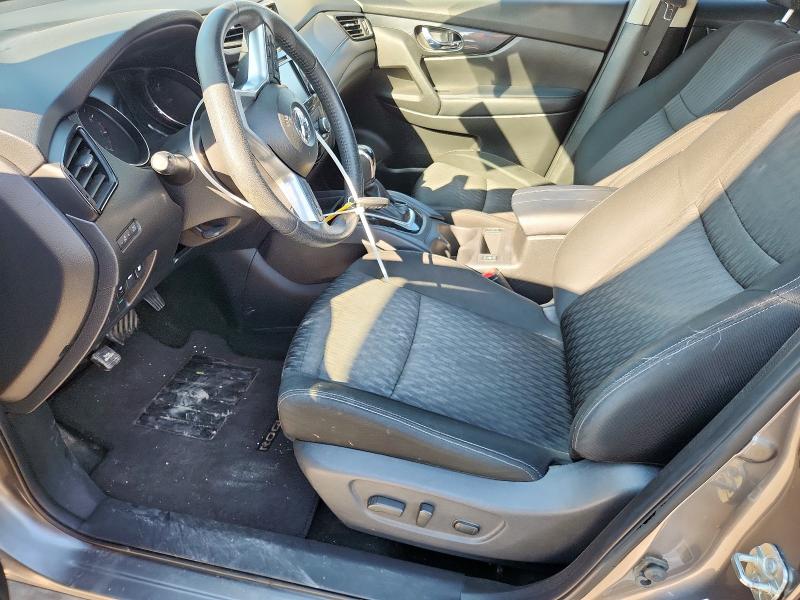 KNMAT2MT4KP526587 - 2019 NISSAN ROGUE S GRAY photo 7