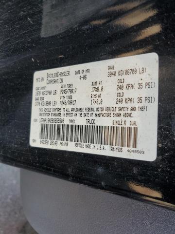 1D7HA18N26S659500 - 2006 DODGE RAM 1500 ST BLACK photo 12