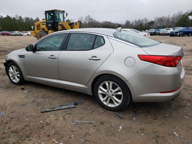 5XXGM4A75DG205310 - 2013 KIA OPTIMA LX SILVER photo 2