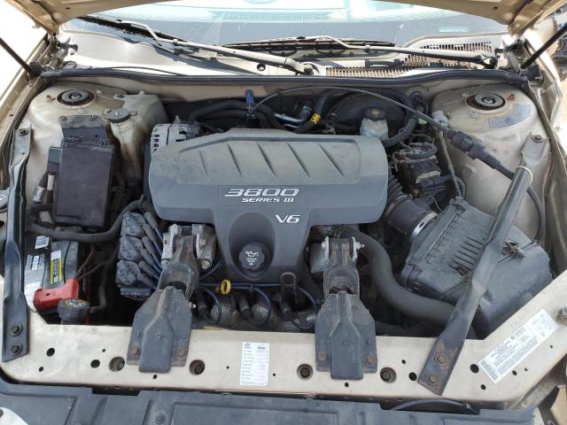 2G2WS522241319754 - 2004 PONTIAC GRAND PRIX GT2 GOLD photo 11