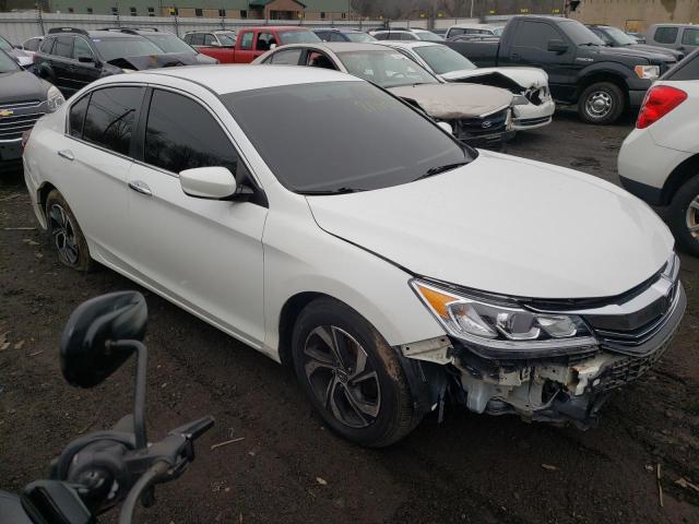 1HGCR2F39GA120725 - 2016 HONDA ACCORD LX WHITE photo 4