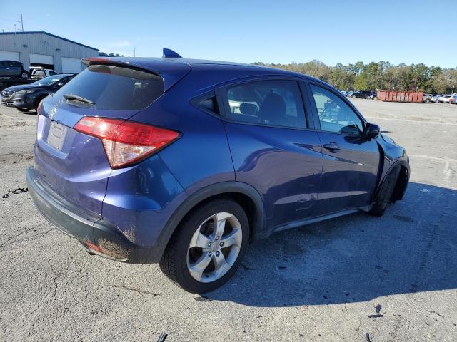 3CZRU5H59GM729480 - 2016 HONDA HR-V EX BLUE photo 3