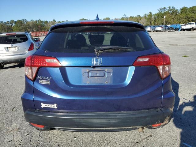 3CZRU5H59GM729480 - 2016 HONDA HR-V EX BLUE photo 6