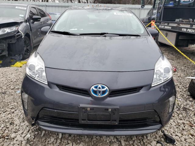 JTDKN3DU3D1686933 - 2013 TOYOTA PRIUS GRAY photo 5