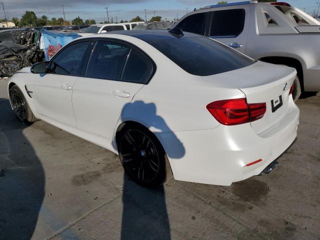 WBS8M9C50J5K98694 - 2018 BMW M3 WHITE photo 2