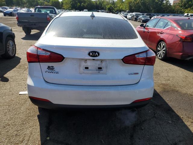KNAFZ4A87E5105010 - 2014 KIA FORTE EX WHITE photo 6