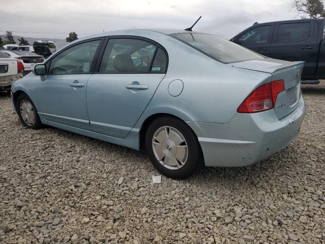 JHMFA36276S018833 - 2006 HONDA CIVIC HYBRID 蓝色 照片 2