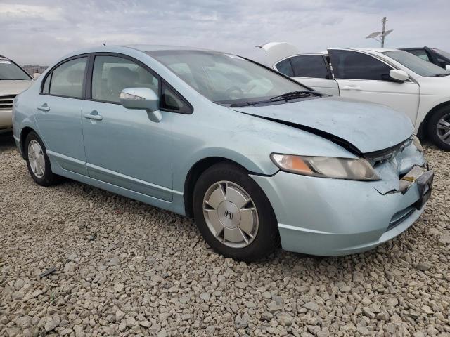 JHMFA36276S018833 - 2006 HONDA CIVIC HYBRID 蓝色 照片 4