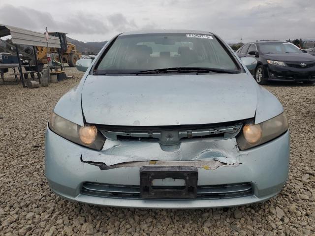 JHMFA36276S018833 - 2006 HONDA CIVIC HYBRID 蓝色 照片 5