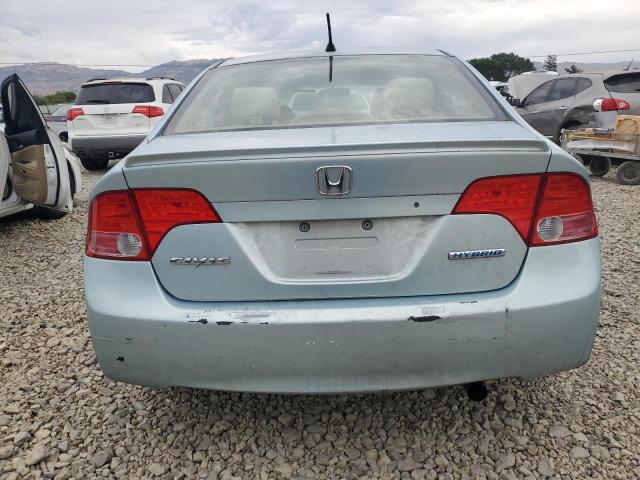 JHMFA36276S018833 - 2006 HONDA CIVIC HYBRID 蓝色 照片 6