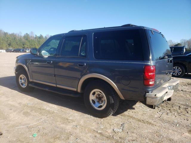 1FMPU18L8XLA08603 - 1999 FORD EXPEDITION BLUE photo 2