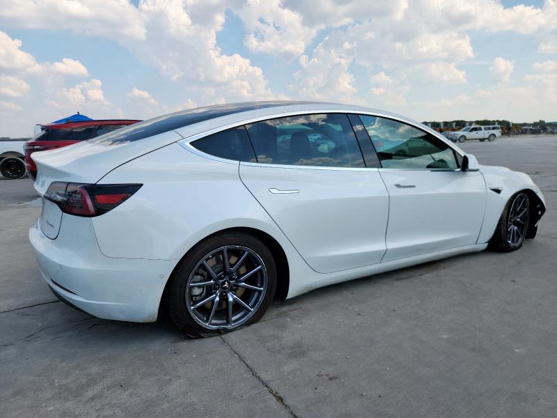 5YJ3E1EB5LF619312 - 2020 TESLA MODEL 3 白色 照片 3