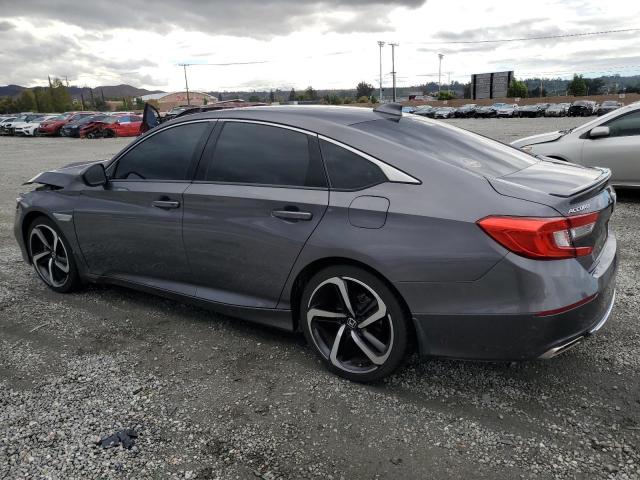 1HGCV2F3XJA035640 - 2018 HONDA ACCORD SPORT გრაფიტი ფოტო 2