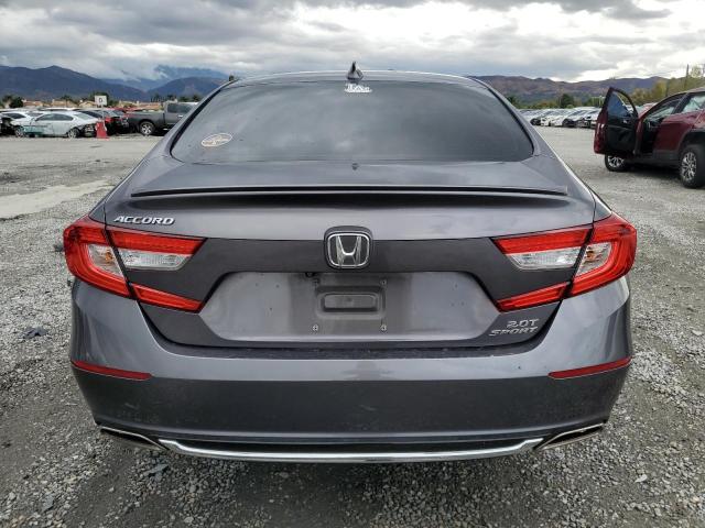 1HGCV2F3XJA035640 - 2018 HONDA ACCORD SPORT გრაფიტი ფოტო 6