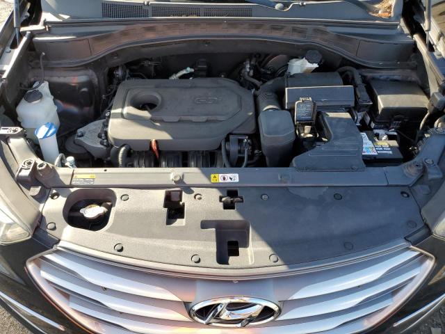 5NMZU3LB5HH018824 - 2017 HYUNDAI SANTA FE S BLACK photo 12