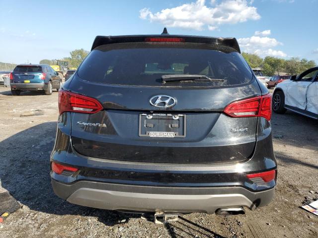 5NMZU3LB5HH018824 - 2017 HYUNDAI SANTA FE S BLACK photo 6