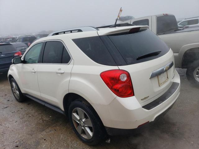 1GNALPEK5DZ112283 - 2013 CHEVROLET EQUINOX LT WHITE photo 2