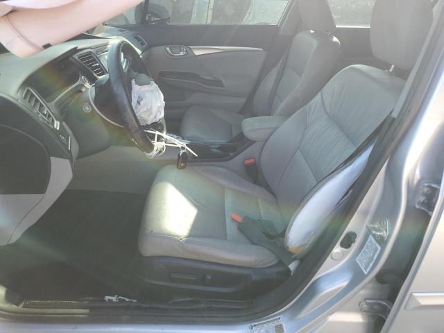 19XFB2F91FE020473 - 2015 HONDA CIVIC EXL Gümüş foto 7