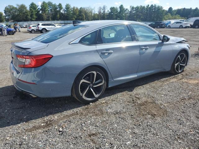 1HGCV1F31MA010690 - 2021 HONDA ACCORD SPORT BLUE photo 3