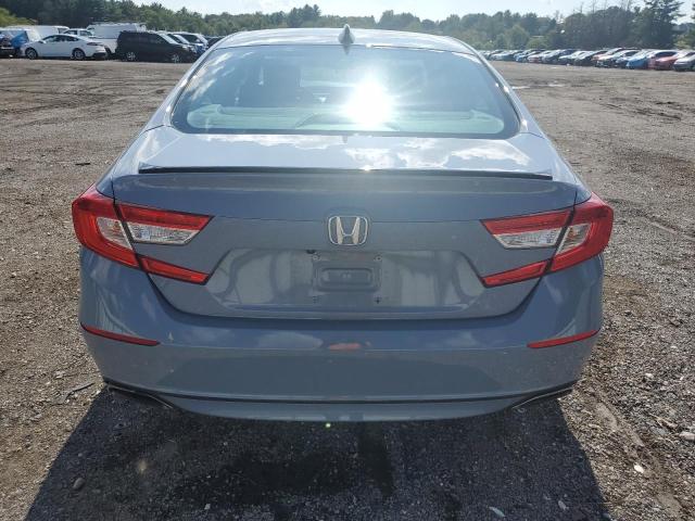 1HGCV1F31MA010690 - 2021 HONDA ACCORD SPORT BLUE photo 6
