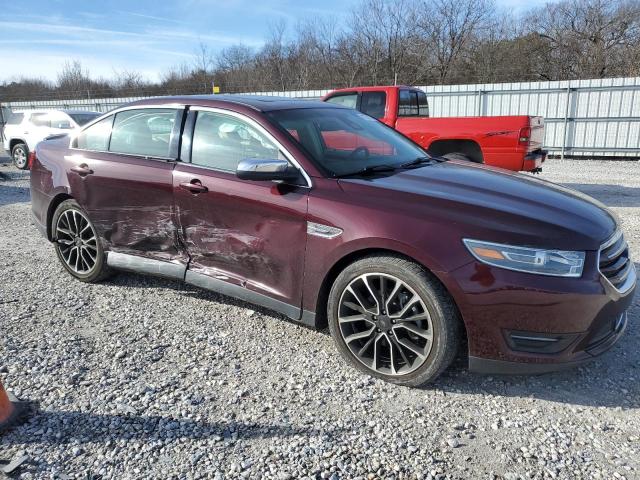 1FAHP2J80JG120720 - 2018 FORD TAURUS LIMITED RED photo 4