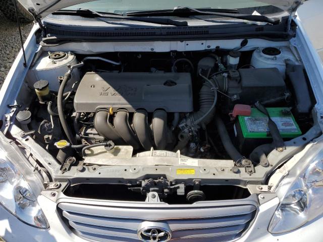 JTDBR32E042027783 - 2004 TOYOTA COROLLA CE თეთრი ფოტო 11