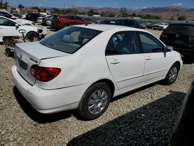 JTDBR32E042027783 - 2004 TOYOTA COROLLA CE თეთრი ფოტო 3