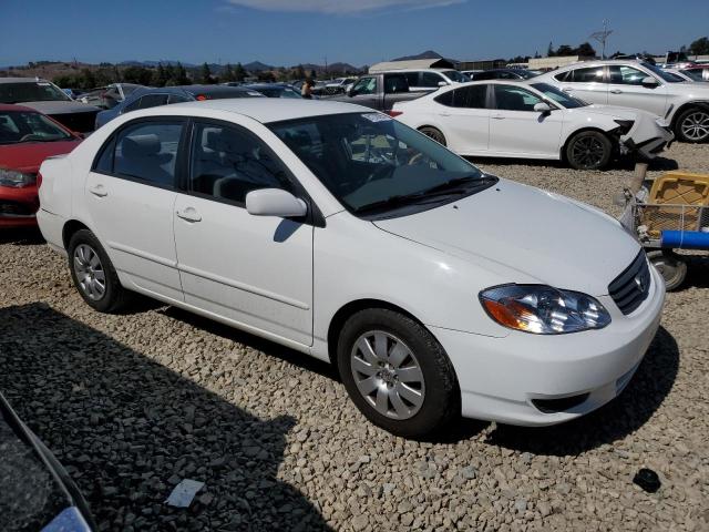 JTDBR32E042027783 - 2004 TOYOTA COROLLA CE თეთრი ფოტო 4