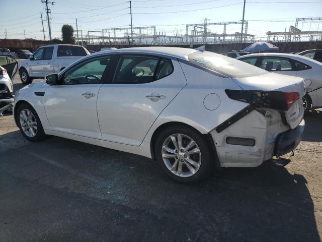 5XXGN4A70DG150312 - 2013 KIA OPTIMA EX თეთრი ფოტო 2