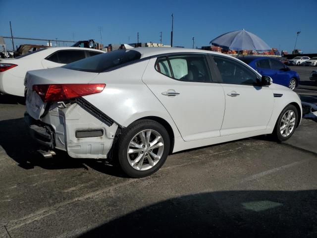 5XXGN4A70DG150312 - 2013 KIA OPTIMA EX თეთრი ფოტო 3