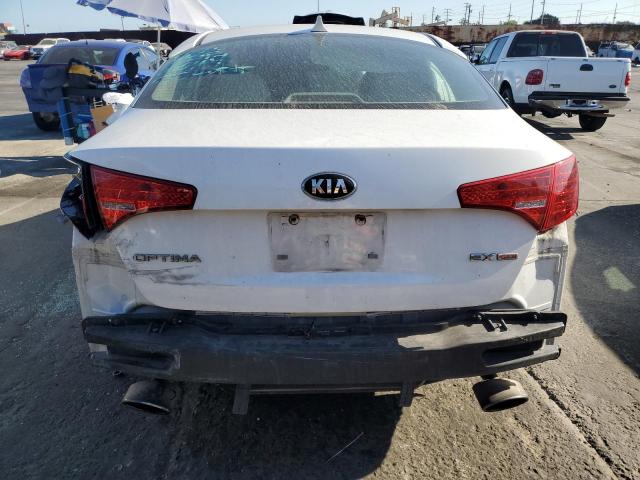 5XXGN4A70DG150312 - 2013 KIA OPTIMA EX თეთრი ფოტო 6