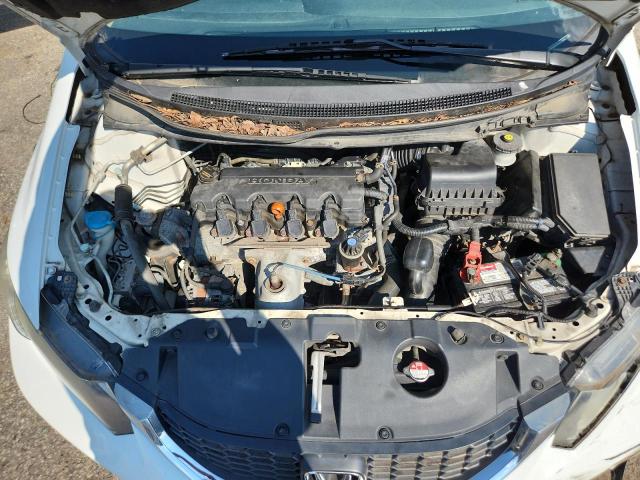 19XFB2F59FE006074 - 2015 HONDA CIVIC LX WHITE photo 11