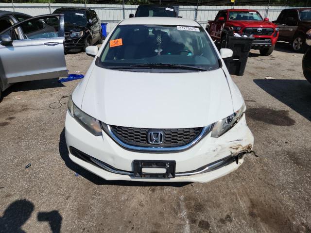19XFB2F59FE006074 - 2015 HONDA CIVIC LX WHITE photo 5