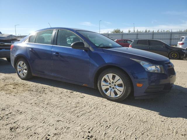 1G1PC5SH9C7396925 - 2012 CHEVROLET CRUZE LS BLUE photo 4