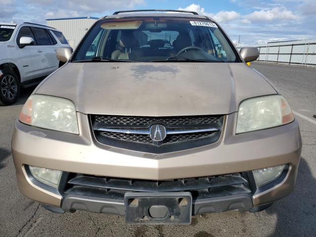 2HNYD18841H543365 - 2001 ACURA MDX TOURING GOLD photo 5