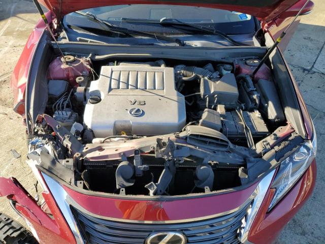 JTHBK1GG0G2211448 - 2016 LEXUS ES 350 RED photo 11