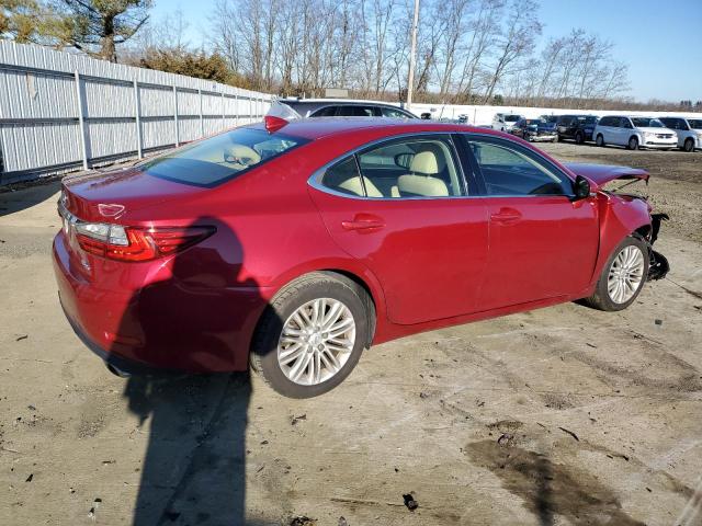 JTHBK1GG0G2211448 - 2016 LEXUS ES 350 RED photo 3