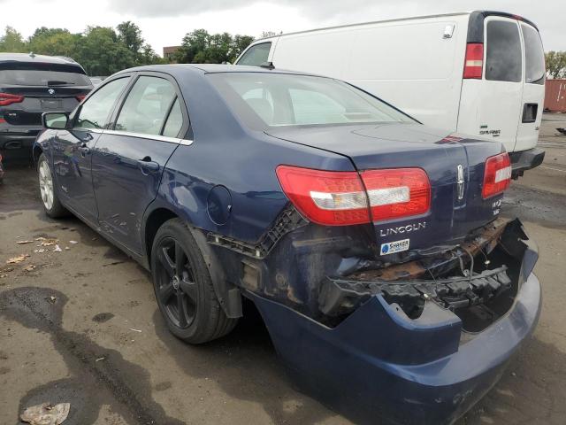 3LNHM28T77R647387 - 2007 LINCOLN MKZ Көк фото 2
