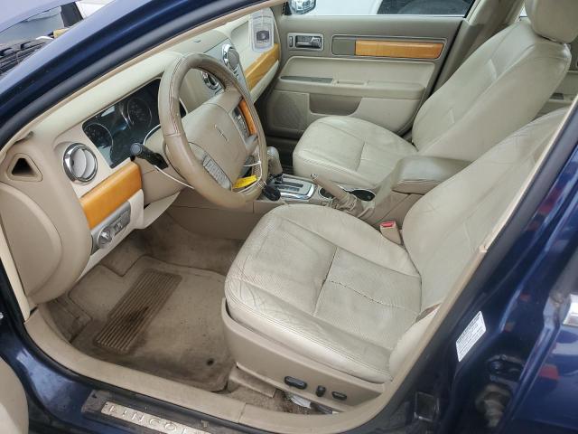 3LNHM28T77R647387 - 2007 LINCOLN MKZ Көк фото 7