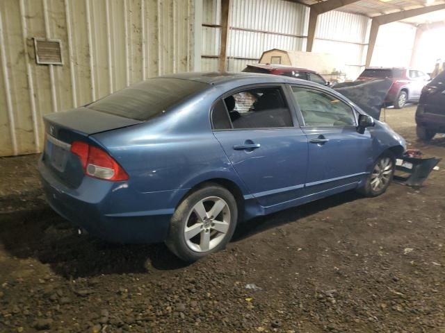 2HGFA1F80AH515816 - 2010 HONDA CIVIC EX BLUE photo 3