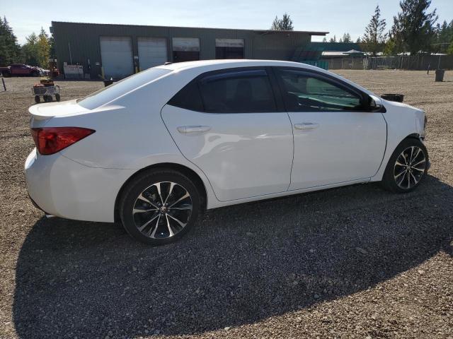 2T1BURHE6JC020116 - 2018 TOYOTA COROLLA L Biały zdjęcie 3