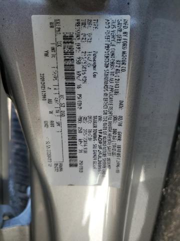 1FADP3F26JL269553 - 2018 FORD FOCUS SE SILVER photo 12