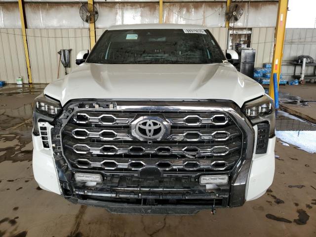 5TFNA5DB8RX199752 - 2024 TOYOTA TUNDRA CREWMAX PLATINUM Ақ фото 5
